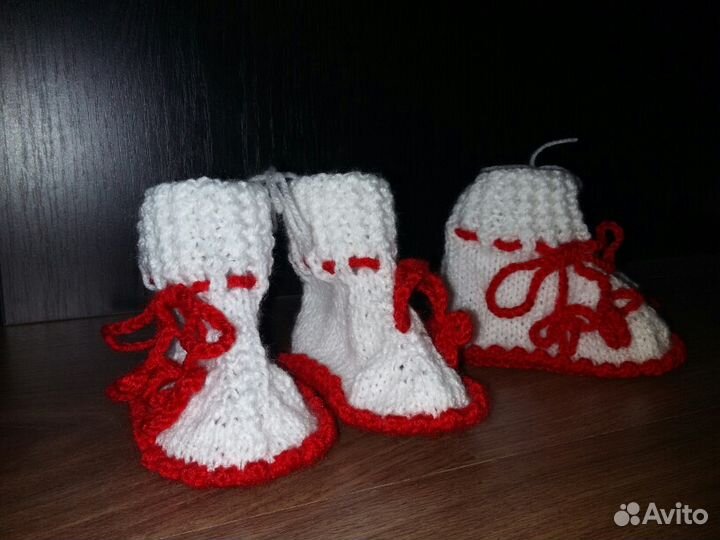 Пинетки вязаные