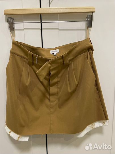 Мини юбка в стиле miu miu edge design