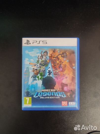 Minecraft legends ps5 диск