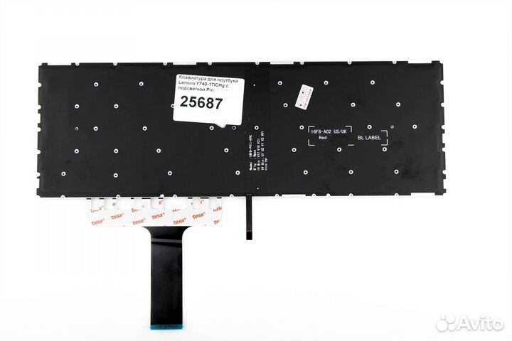 Клавиатура для ноутбука Lenovo Y740-17ICHg с подс