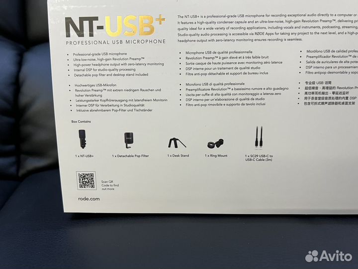Rode NT-USB+ Plus Микрофон