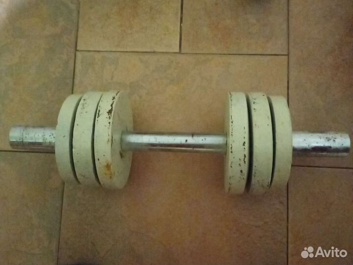 Гантеля разборная 12 кг