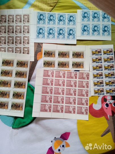 Марки негашеные СССР