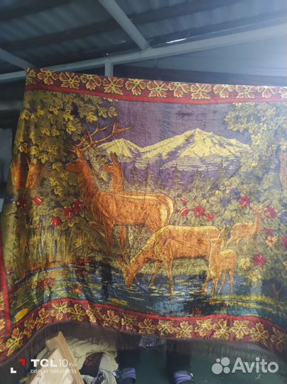 Плюшевый ковер СССР