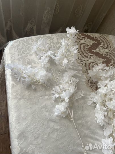 Искусственные цветы для декора свадьбы