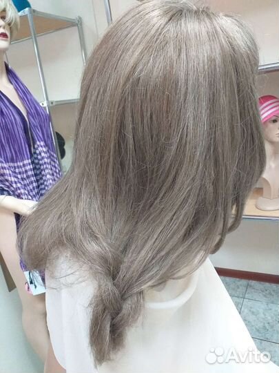 Парик женский длинный русый