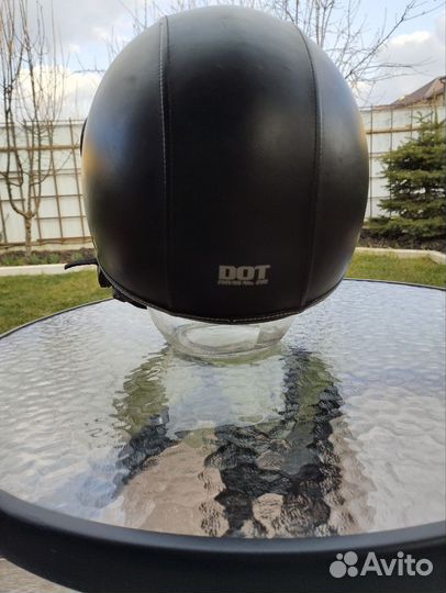 Открытый мотошлем