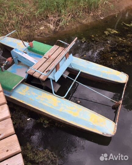 Катамаран-Водный велосипед