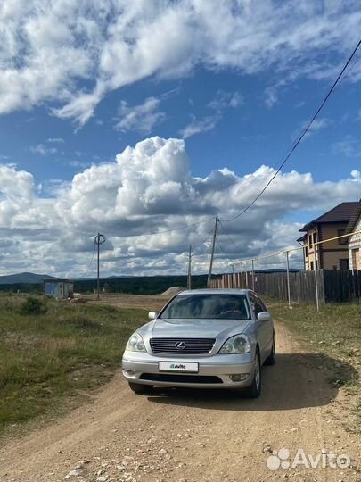 Lexus LS 4.3 AT, 2004, 250 000 км