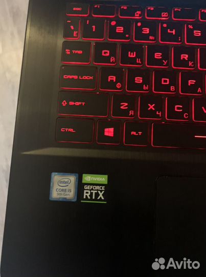 Игровой ноутбук MSI rtx 2060