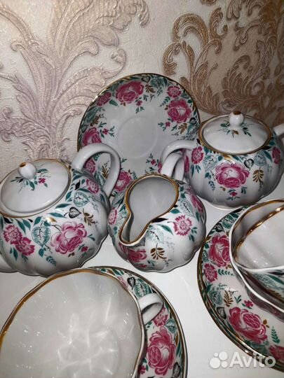 Сервиз чайный лфз, неполный