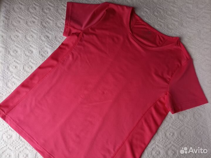 Спортивная футболка розовая Crane для фитнеса 46 M