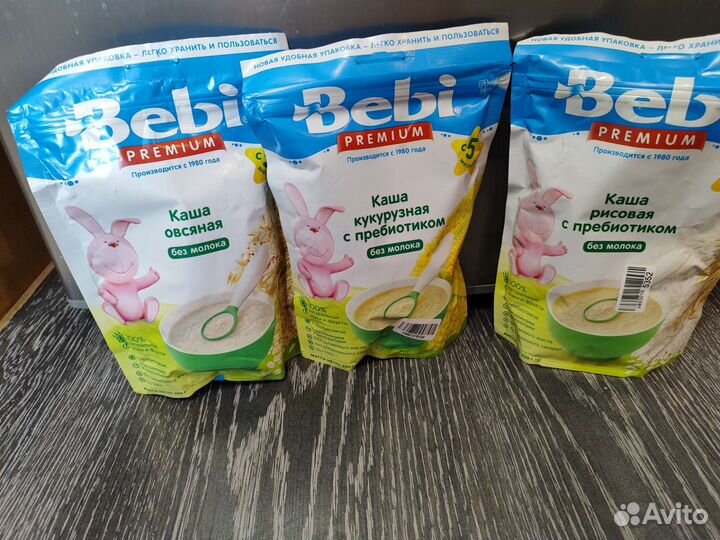 Детские каши молочные и безмолочные