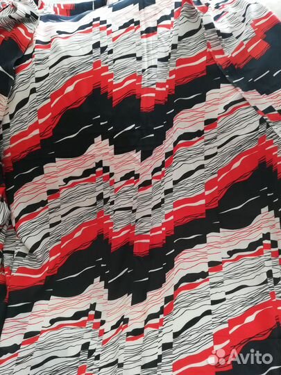 Отрез ткани крепдешин шелк натуральный