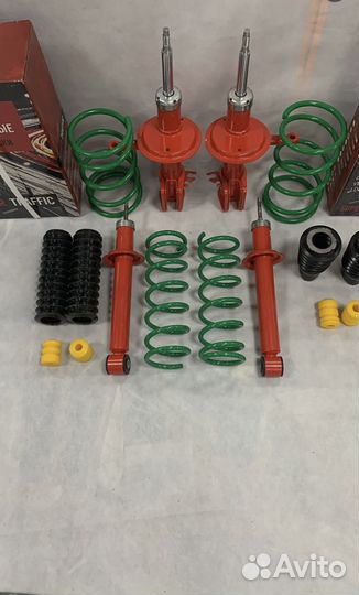 Стойки ваз 2114 с занижением -70 Demfi новые