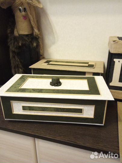 Подарочные коробочки, шкатулки ручной работы