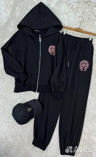 Костюм двойка Chrome hearts топ 2024