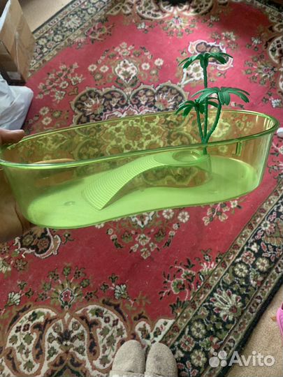 Террариум маленький для черепахи