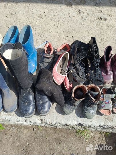 Вещи и обувь пакетом