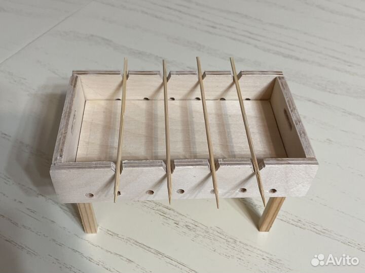 Деревянный мангал