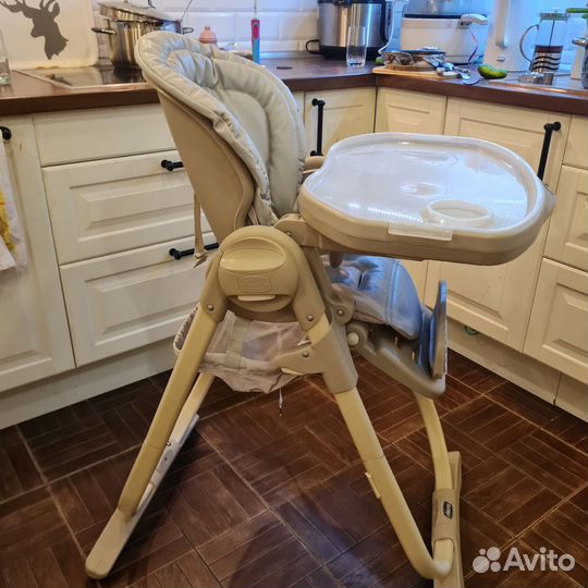 Стульчик для кормления chicco polly