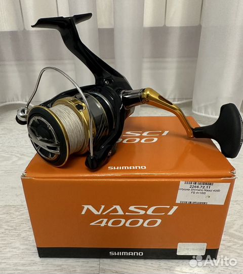 Катушка shimano nasci 4000