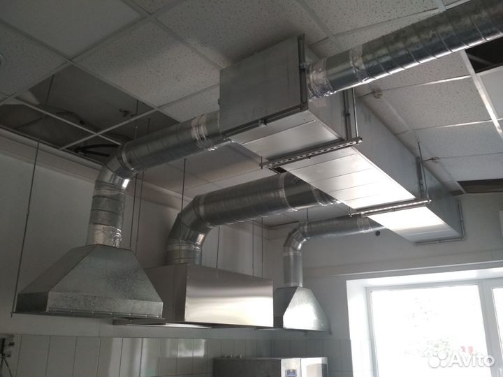 Монтаж вентиляции и кондиционирования в Ростове