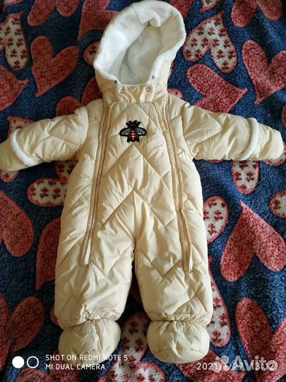Зимний комбинезон для девочки