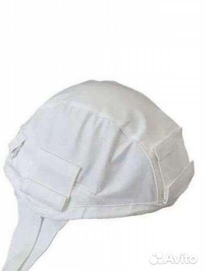 Зимний (белый) военный чехол на шлем 6б47