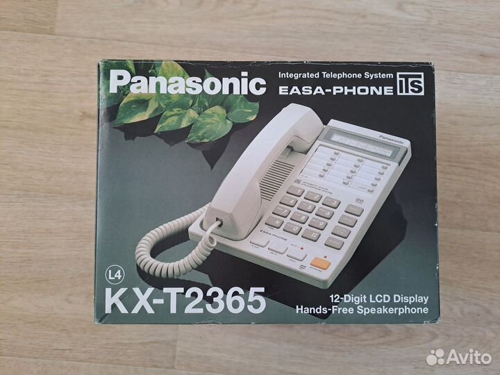 Кнопочный телефон panasonic kx-t2365