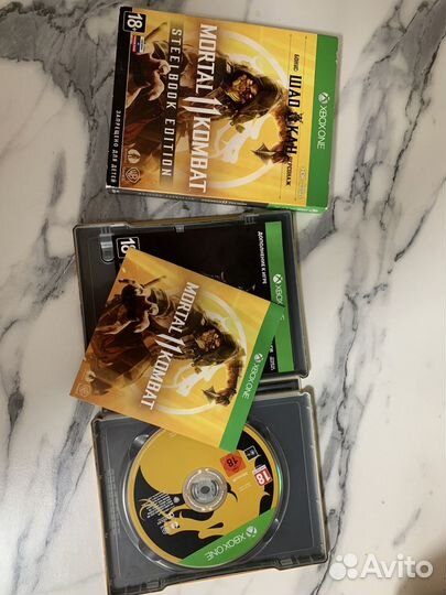 Диск mortal kombat 11 steelbook edition xbox one