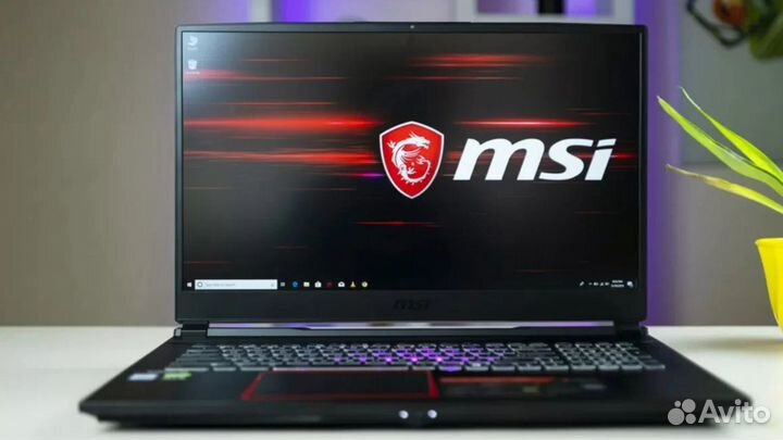 MSI Raider 17 игровой 8GB RTX 2080. i7