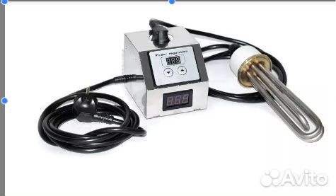 Тэн 3.5 квт нержавейка с регулятор мощности и воль