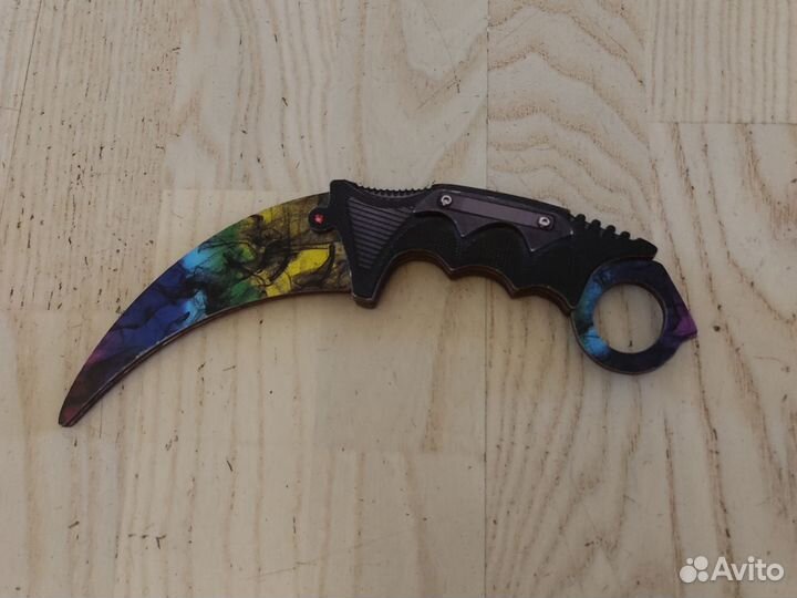 Деревянный нож керамбит