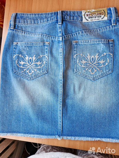 Джинсовая юбка