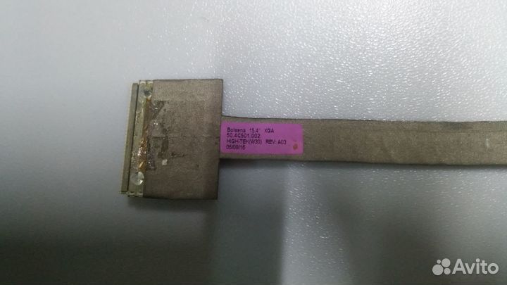 Шлейф матрицы ноутбука