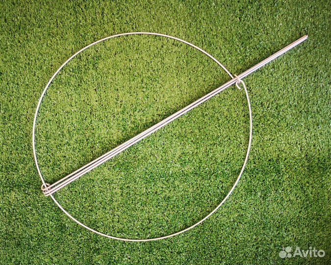 Кустодержатель стальной, опора для растений