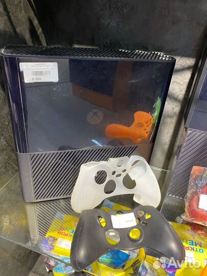Xbox 360 E 500gb б.у+1 игра