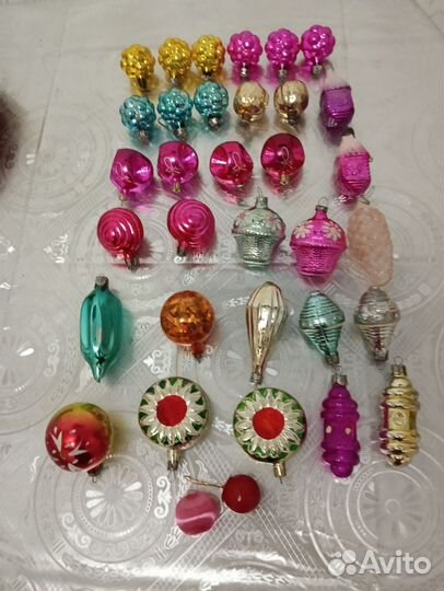 Елочные игрушки СССР Редкие
