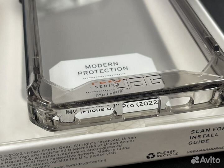 Uag iPhone 14 Pro Plyo Ash