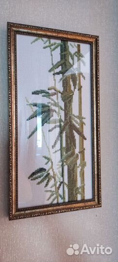 Картины вышитые крестом ручная работа