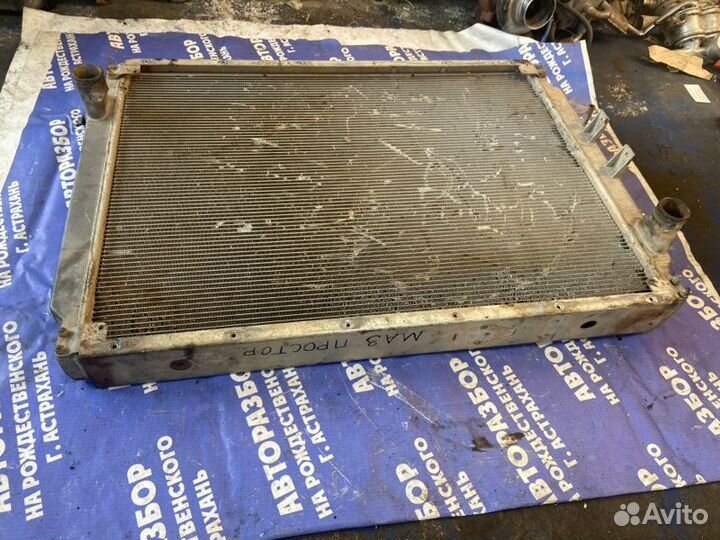 Основной радиатор. Маз 5440 седельный тягач