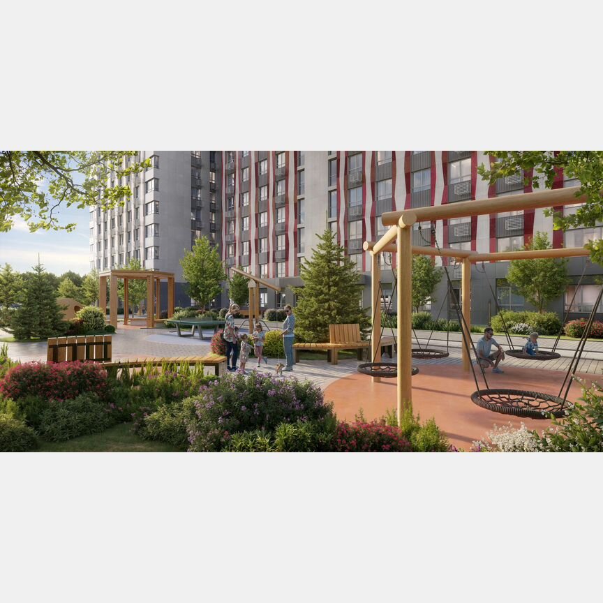 1-к. квартира, 33,6 м², 7/16 эт.