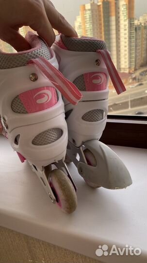 Ролики детские с защитным комплектом 26-29