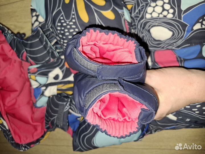 Комбинезон crockid для девочки зимний