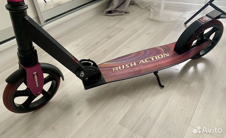 Самокат rush action 200мм