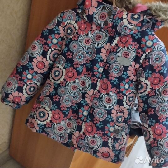 Куртка зимняя +штаны+валенки