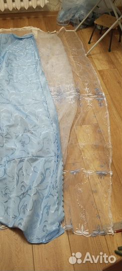 Шторы тюль бу