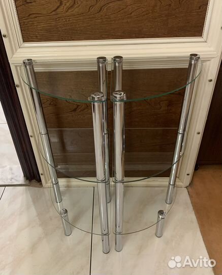 Полка этажерка 3-х яруская угловая