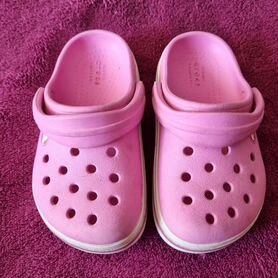 Сабо тапочки crocs c7 для девочки